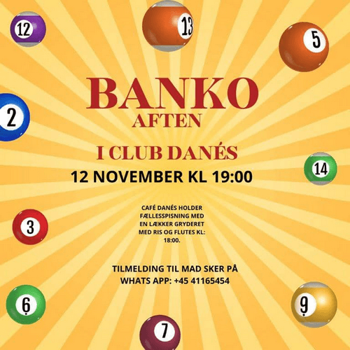 Banko, 12. november 2024