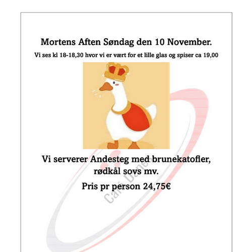 Mortens Aften, 10. november 2024